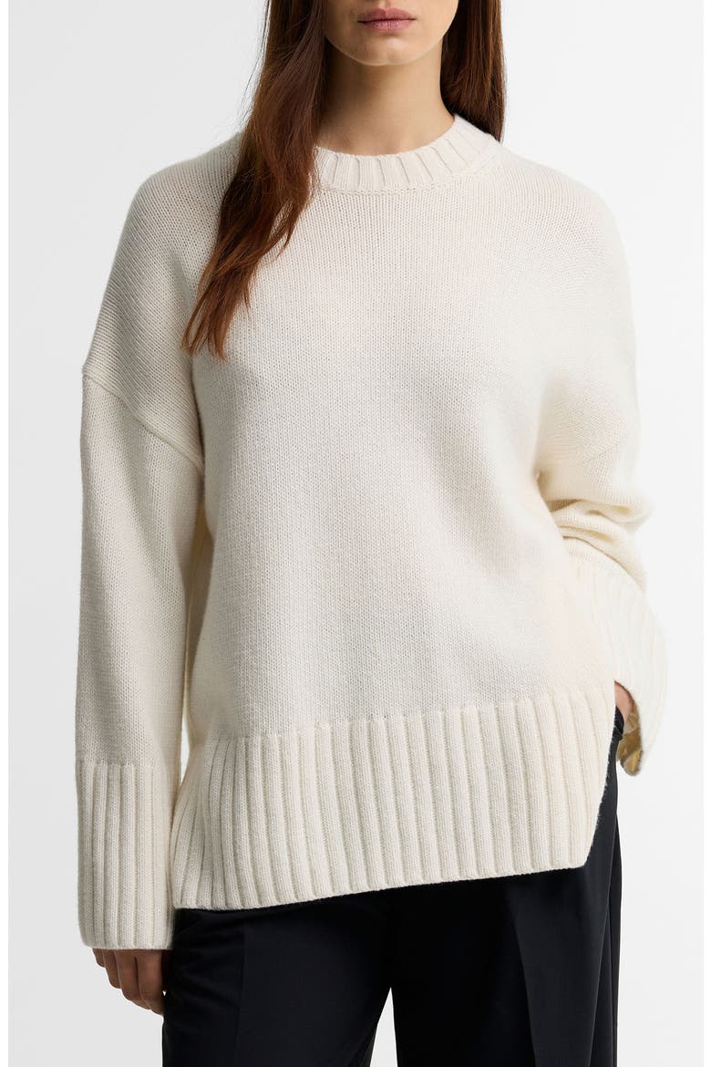 Gaia Crewneck Sweater, Main, color, CLOUD