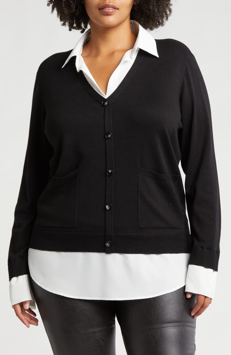 BY DESIGN Arlo Twofer Sweater, Main, color,