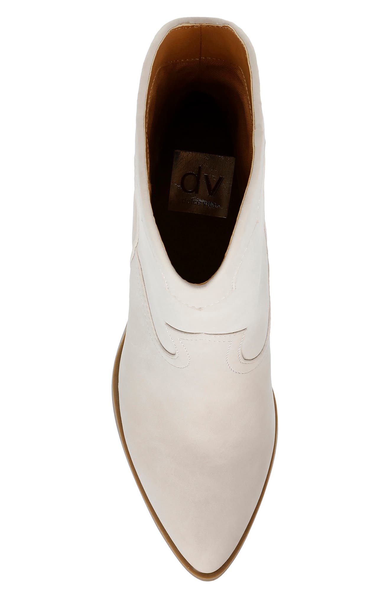DV DOLCE VITA Nichole Western Cowboy Boot, Alternate, color, BONE