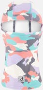 Deux par Deux Camouflage Brushed Jersey Reflective Stretch Balaclava