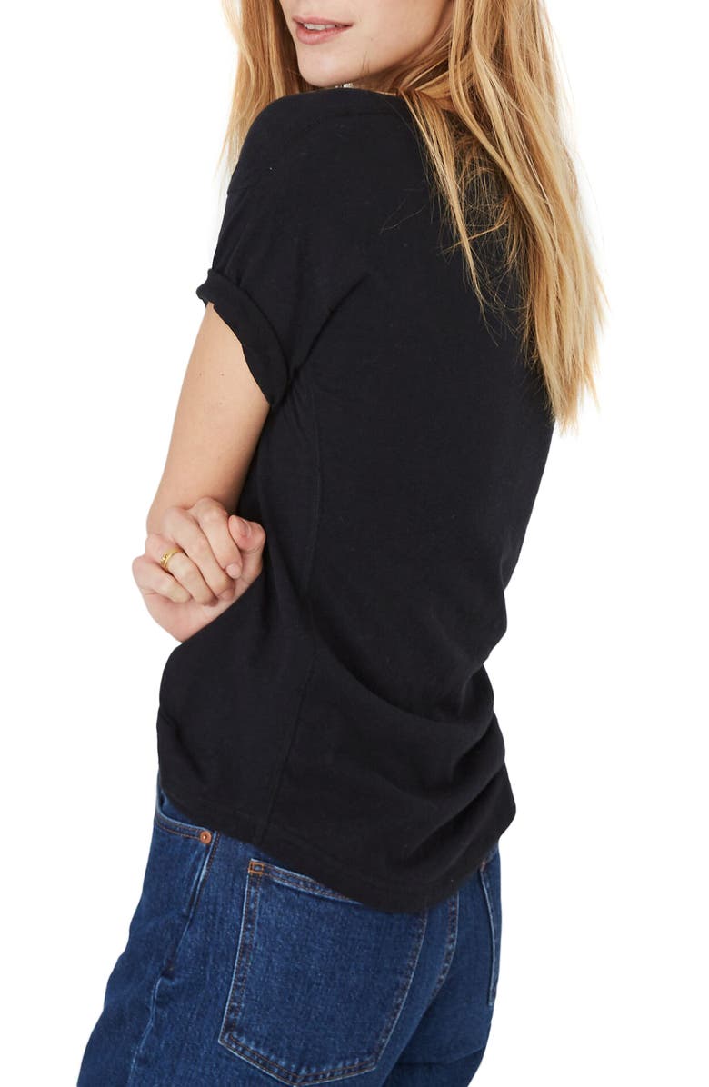 Madewell 'Whisper' Cotton Crewneck Tee, Alternate, color,