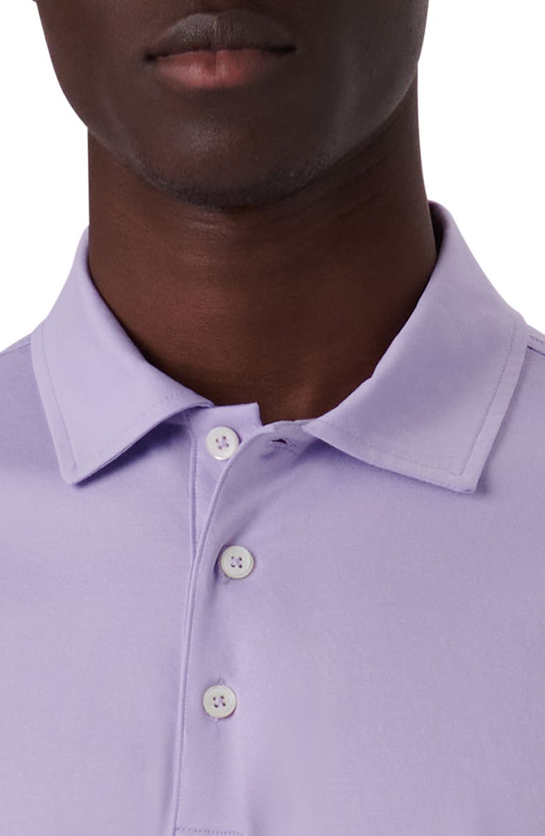 Bugatchi Victor OoohCotton<sup>®</sup> Polo, Alternate, color, Lilac