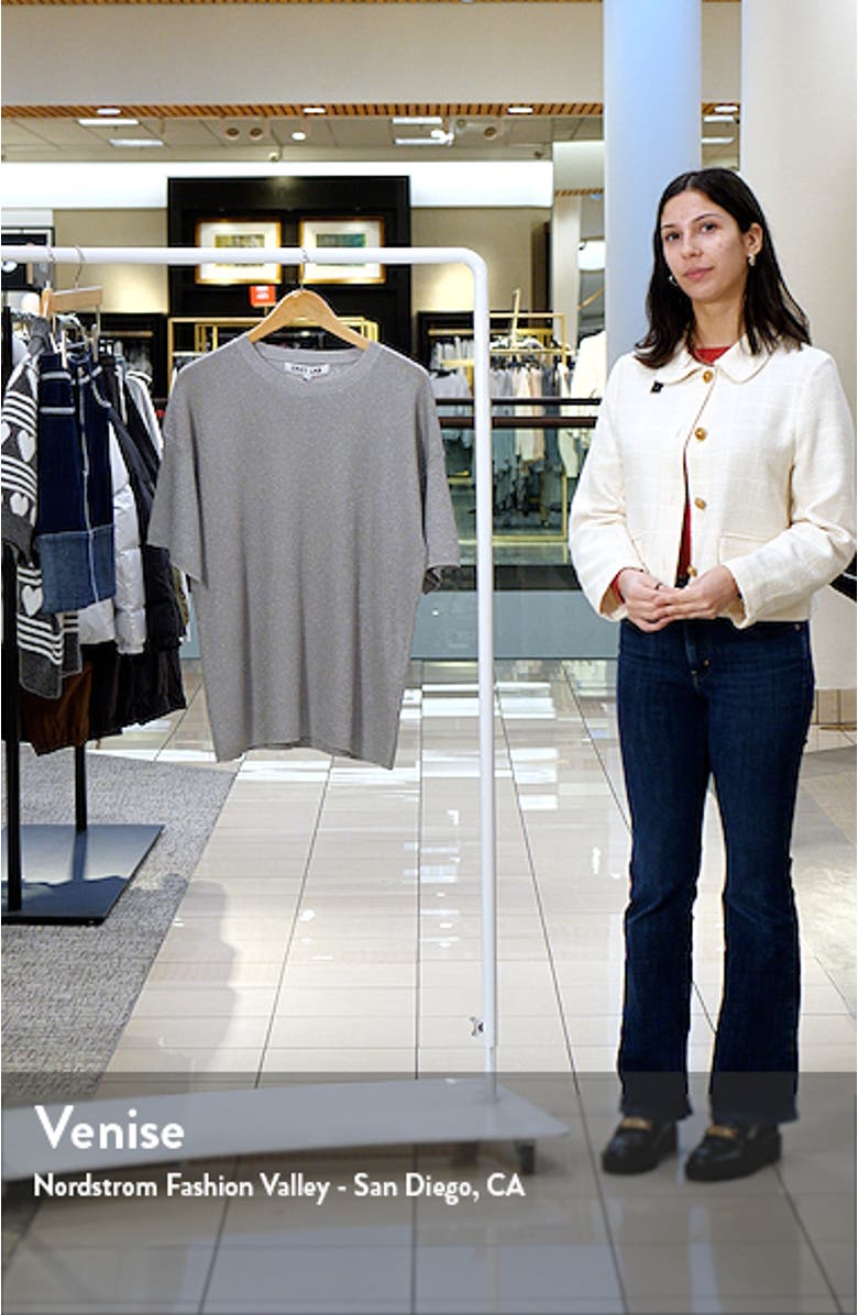 Metallic Knit Top, sales video thumbnail