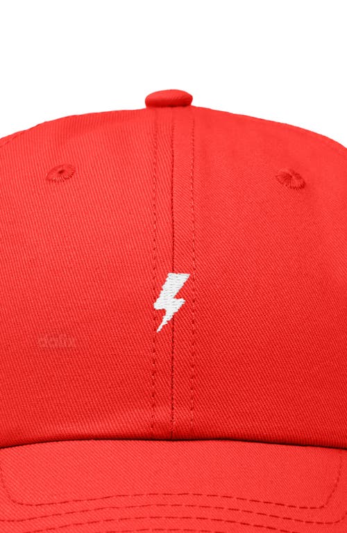 Dalix Lil Bolt Dad Cap In Red