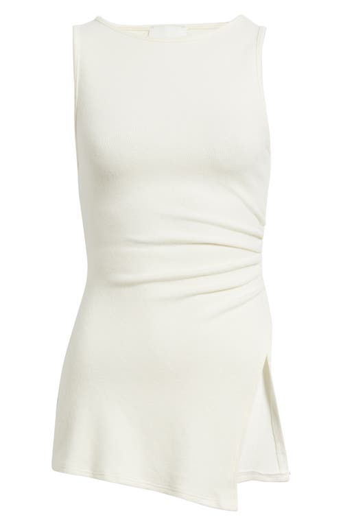 Reformation Walker Knit Top Fior Di Latte In White
