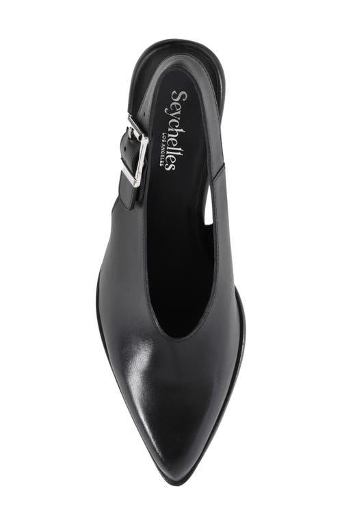 Seychelles Baby Faced Slingback Pump In Black