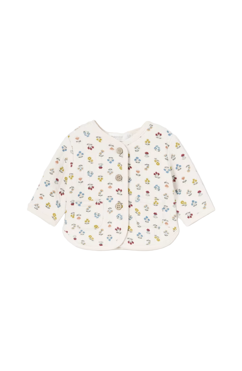 Mayoral Newborn 3 Piece Floral Set, Alternate, color, Pink