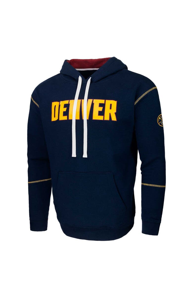 Stadium Essentials Unisex Navy Stadium Essentials Denver Nuggets Monument Pullover Hoodie, Alternate, color, 