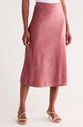 GO COUTURE Tie Dye Slit Maxi Skirt
