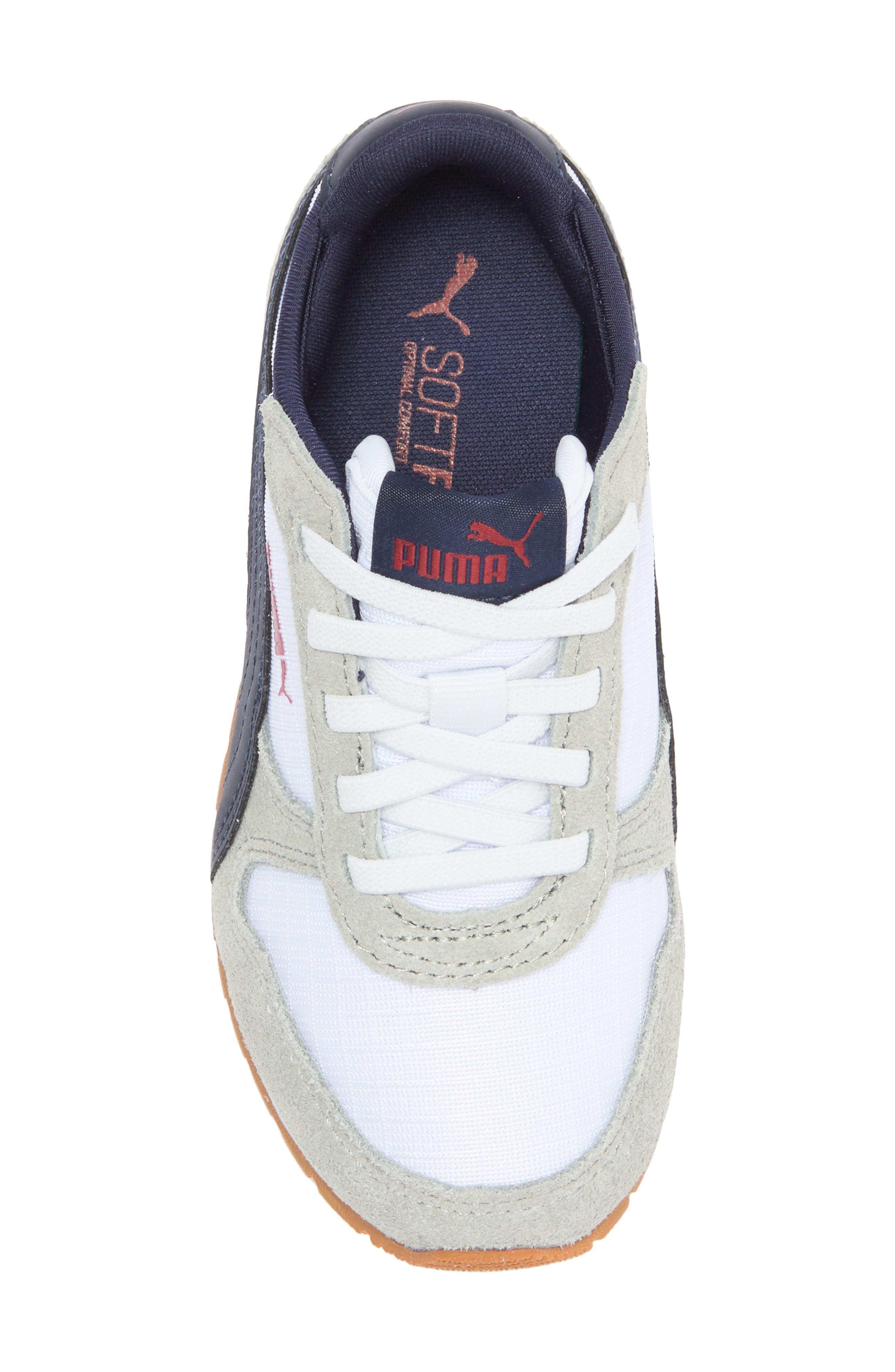 PUMA Kids' Siege Sneaker, Alternate, color, Smokey Gray-Puma White-Navy