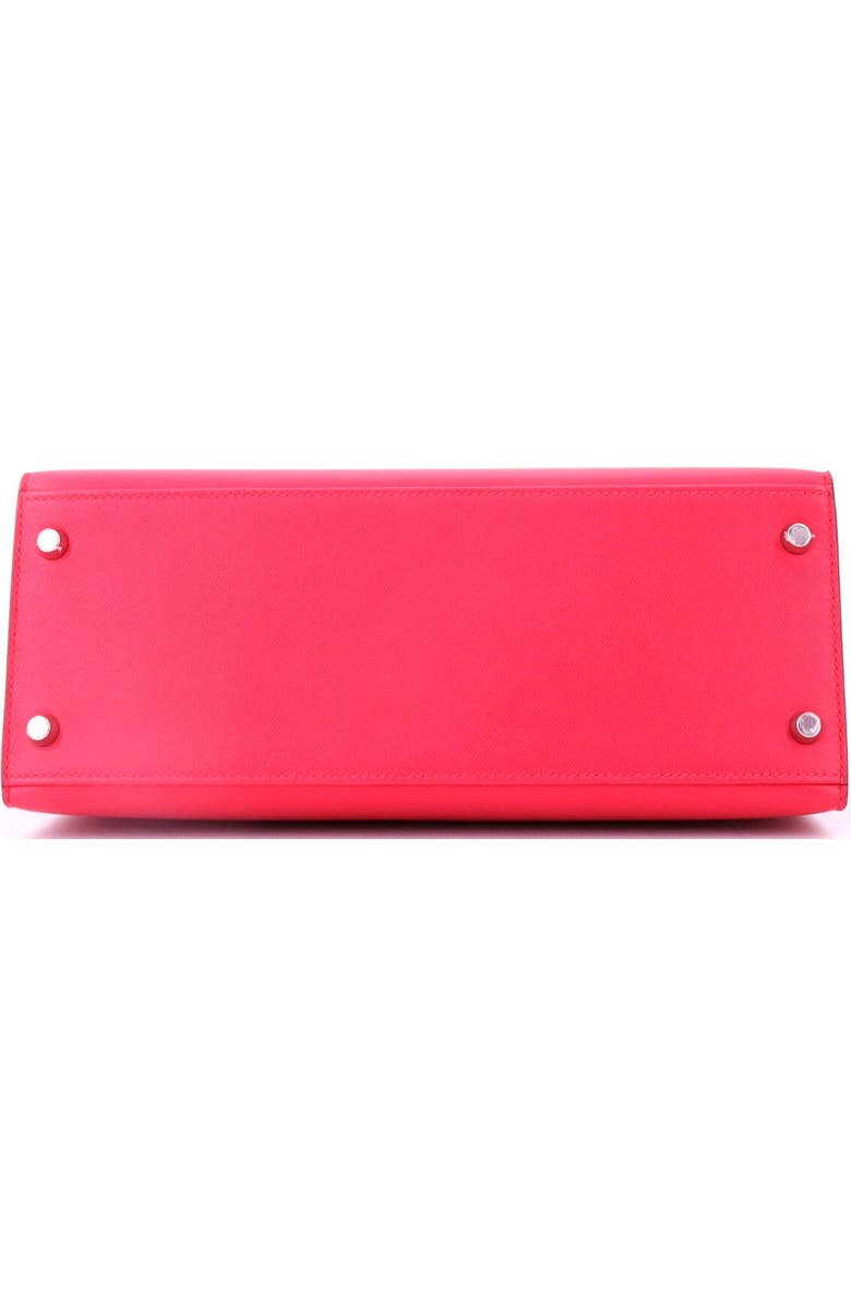 Pre-Owned Hermes Kelly Handbag Pink Madame with Palladium Hardware 28, Alternate, color,