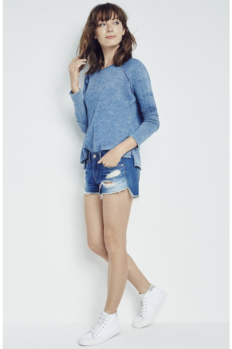 'The Cutoff' Denim Shorts, Alternate, color, FREEPORT