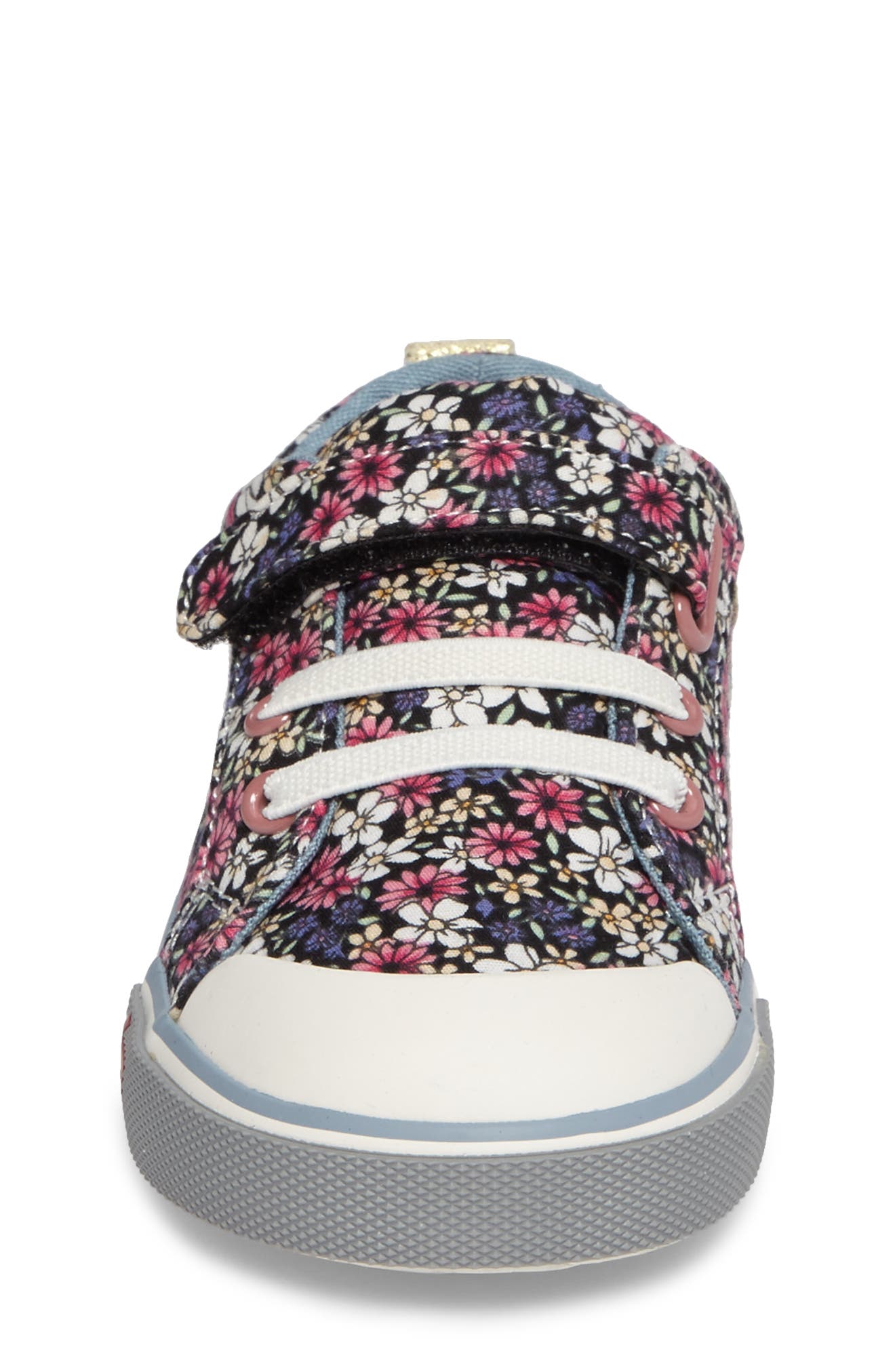 Kristin Sneaker, Alternate, color, BLUE MULTI FLORAL
