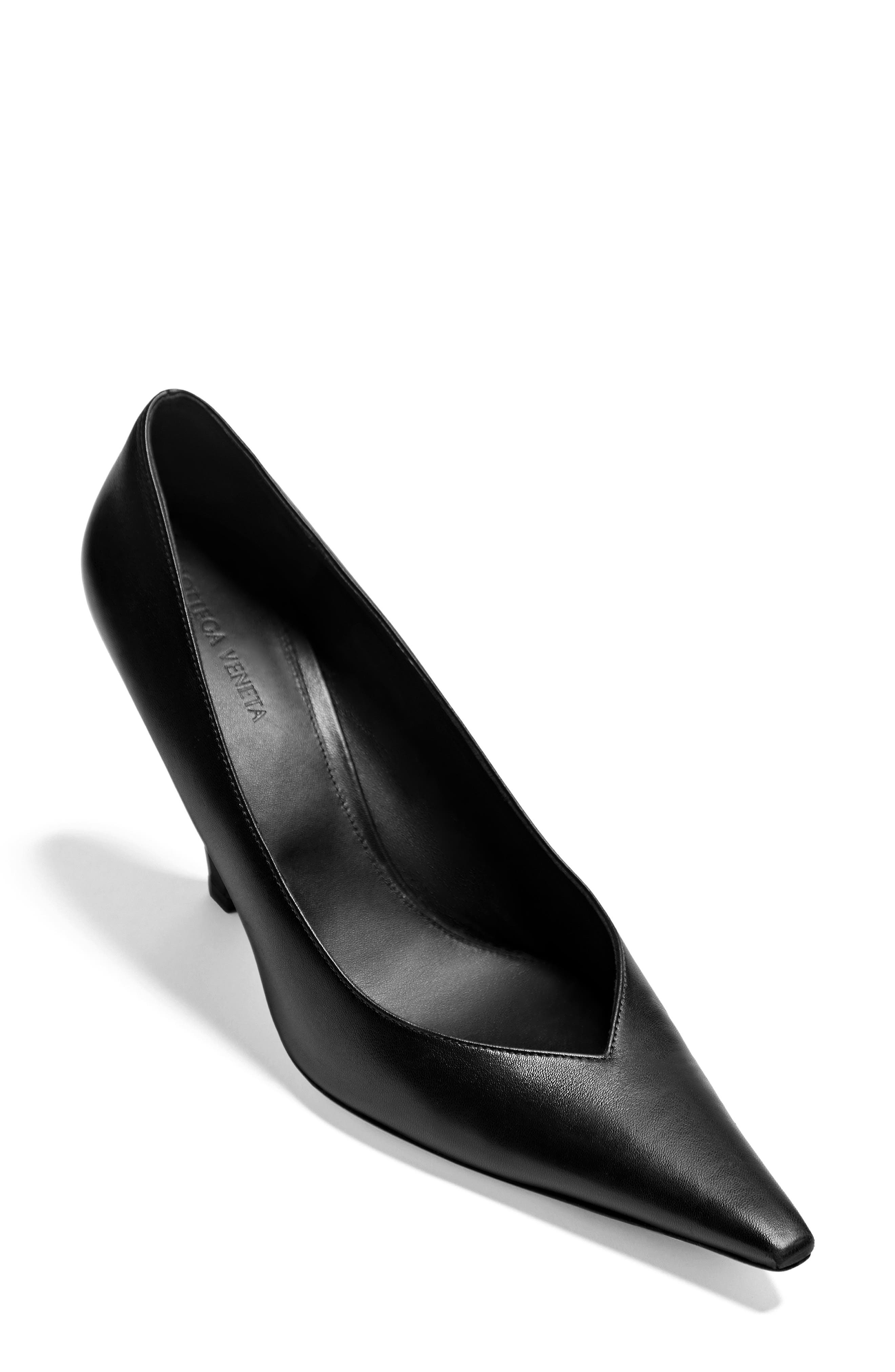 Adut Pointed Toe Wedge Pump, Alternate, color, 1000 BLACK