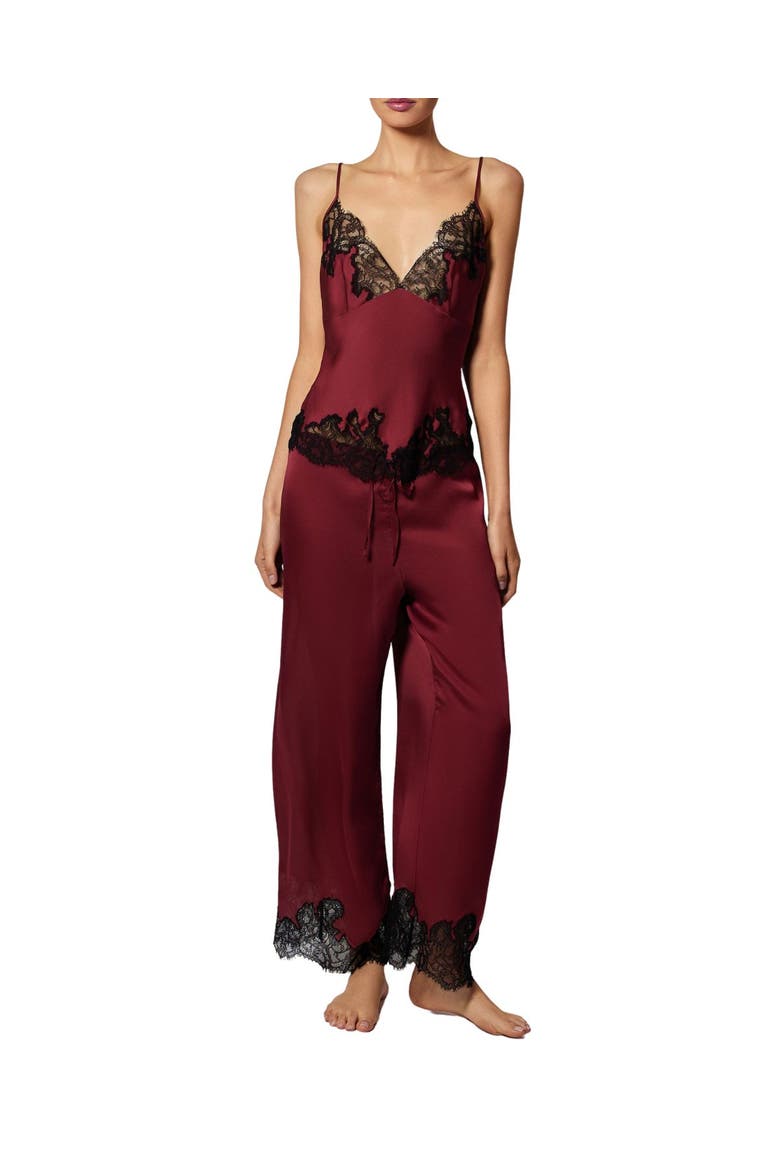 Giselle Pajama Pant, Main, color, BRICK DUST