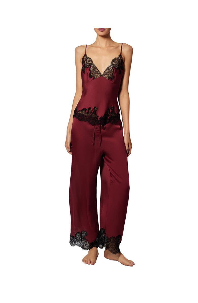 Kiki de Montparnasse Giselle Pajama Pant, Main, color, Brick Dust