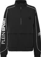 PLEIN SPORT Nylon Piping Anorak Ls Scratch Women