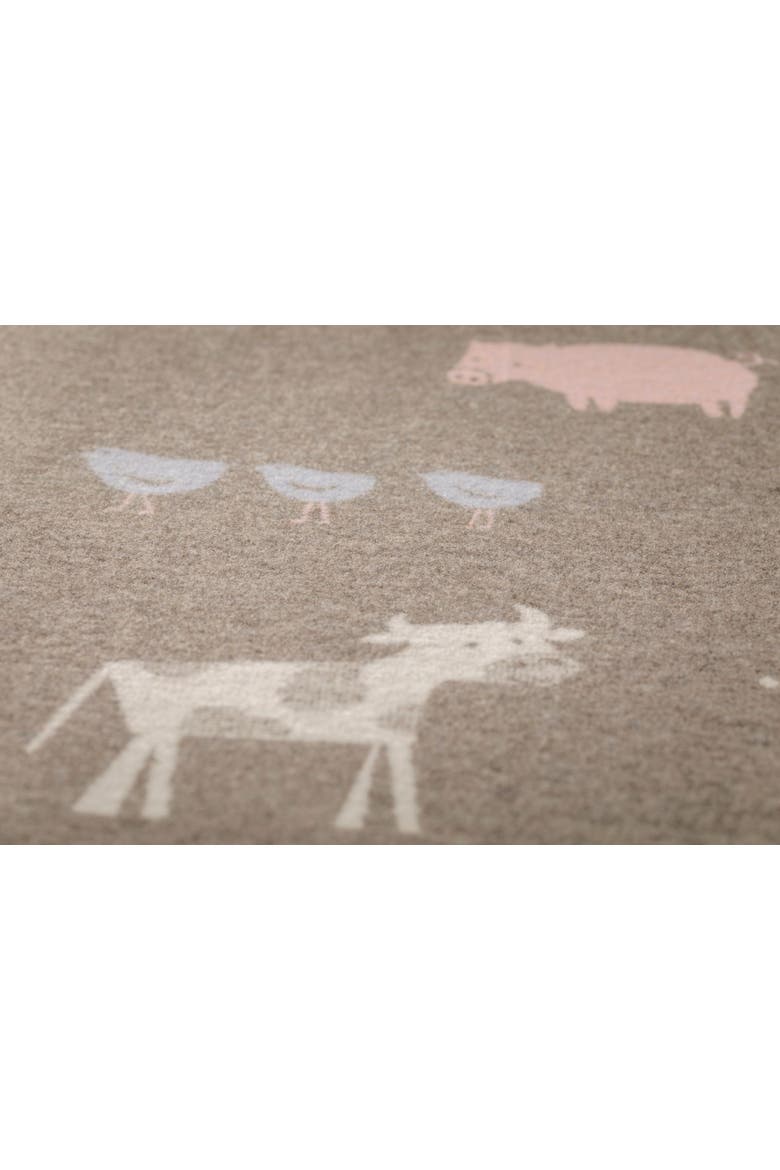 Juwel Farm Life Baby Blanket, Alternate, color, Smoke
