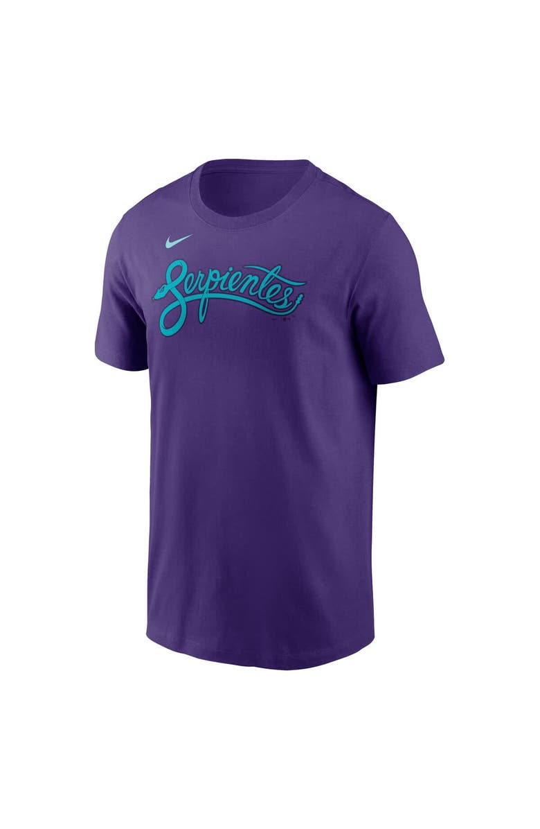 Nike Men's Nike Ketel Marte Purple Arizona Diamondbacks 2025 City Connect Fuse Name & Number T-Shirt, Alternate, color, 