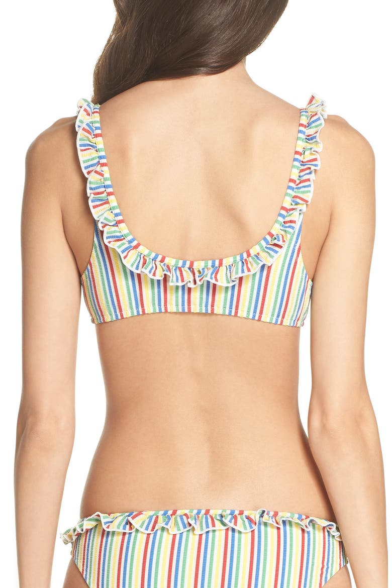 The Milly Bikini Top, Alternate, color, YELLOW/ RED MULTI