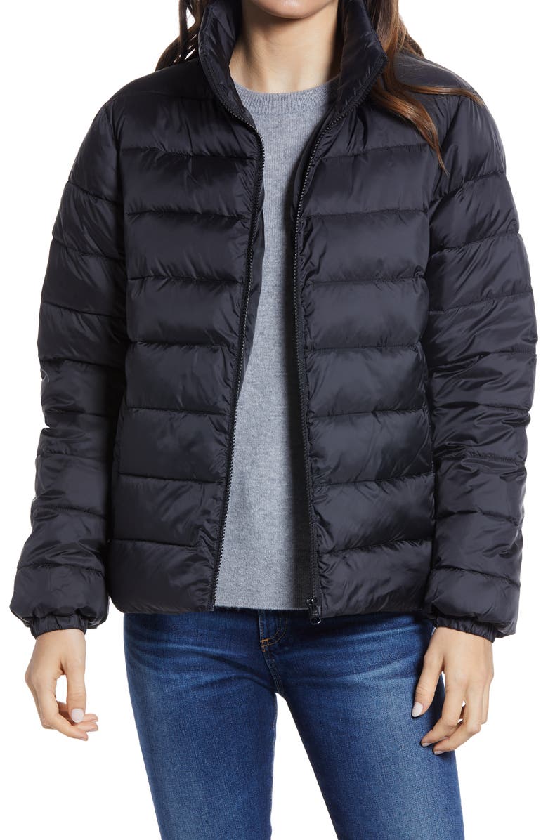 Nordstrom Zip Puffer Coat, Main, color,