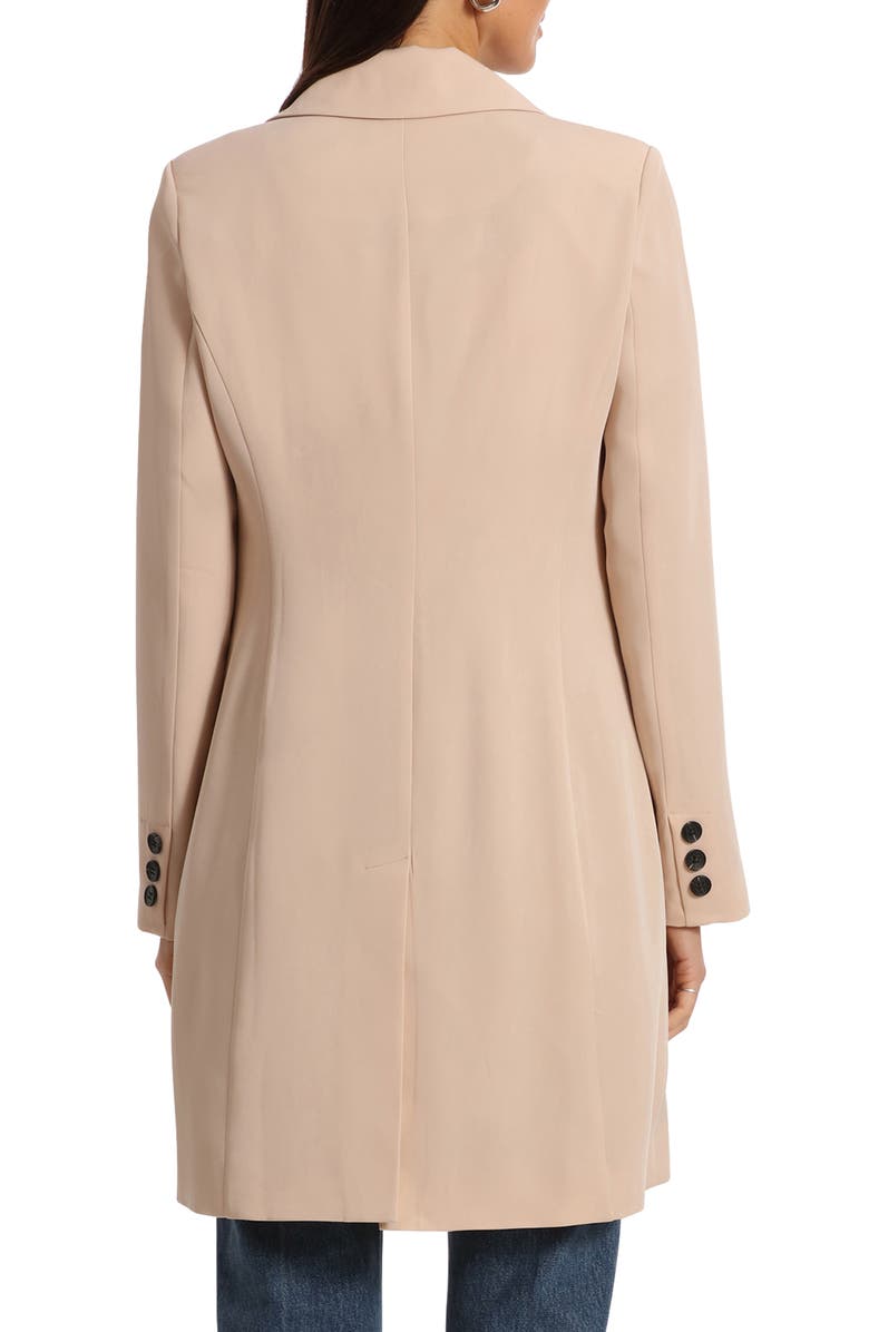 Avec Les Filles One-Button Longline Coat, Alternate, color, 