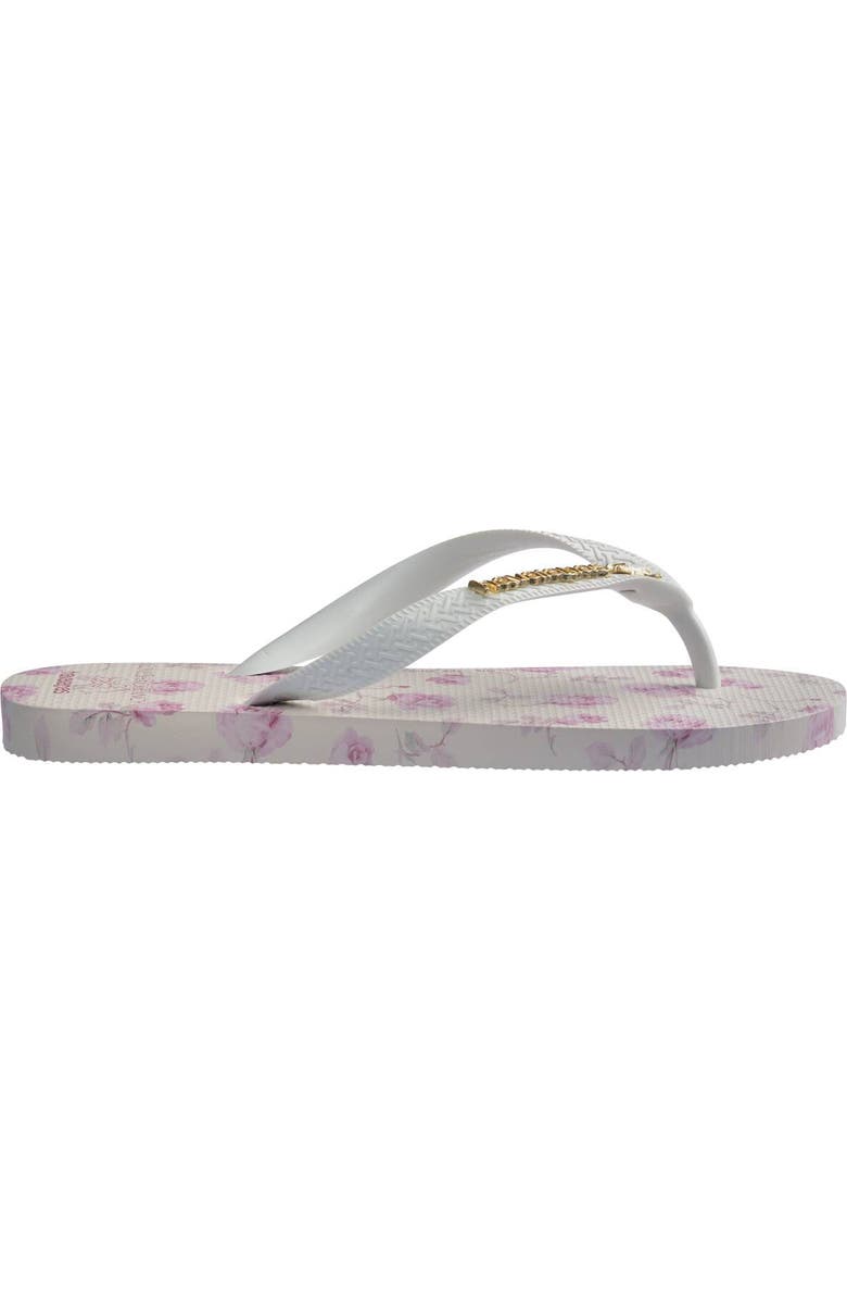Havaianas x LoveShackFancy Top Ribbon Flip Flop, Alternate, color,