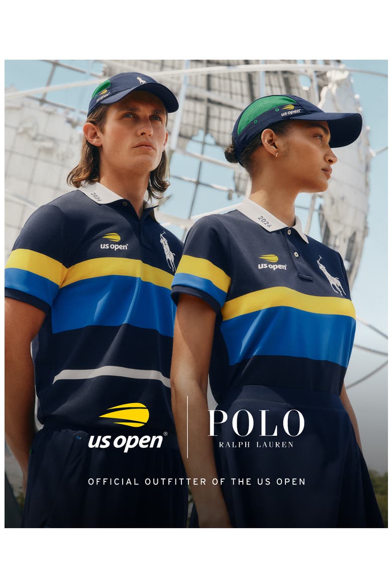Polo Tennis Snapback Ball Cap, Alternate, color, NAVY