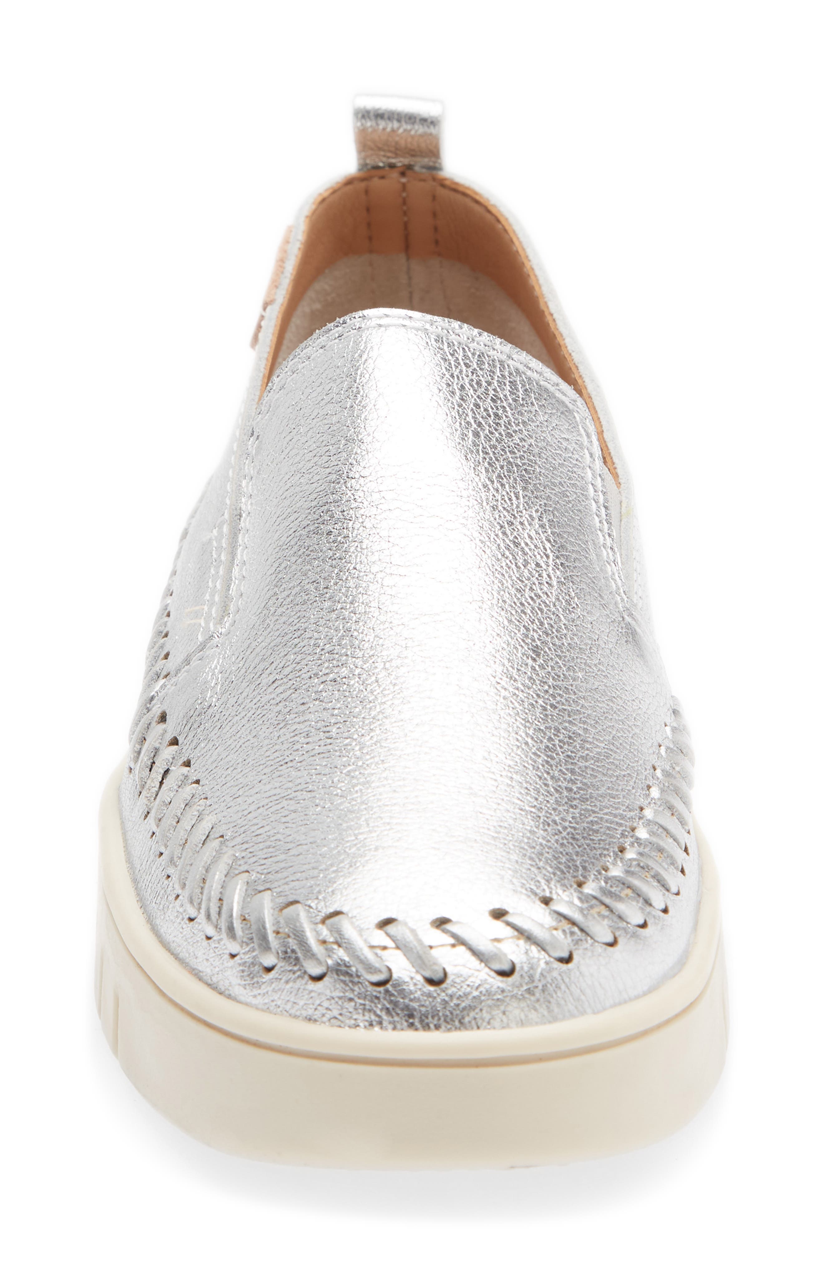 Bottero Metallic Slip-On, Alternate, color, 