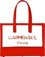 CARMEN SOL Venezia Clear Tote Bag