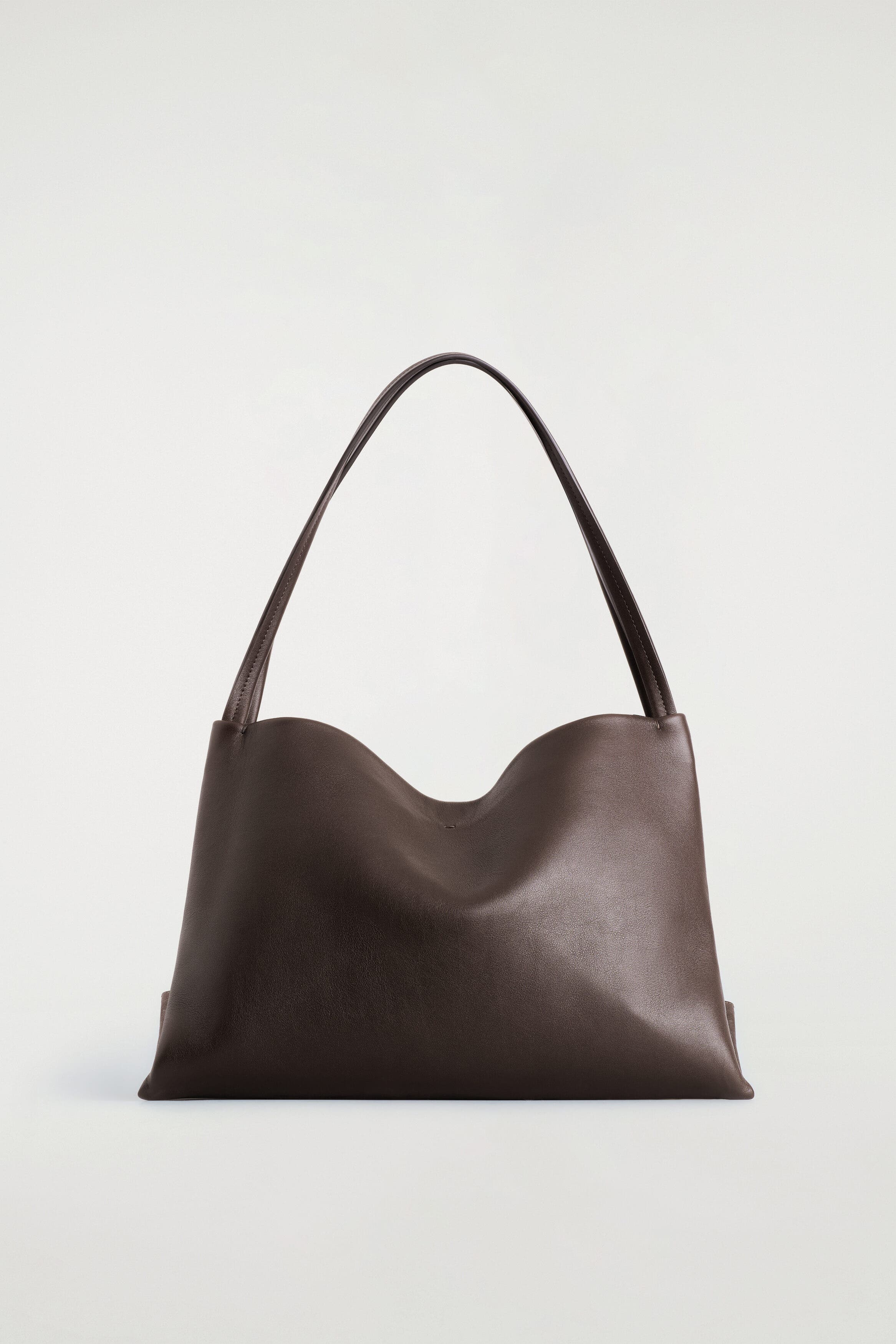 Pavilion Tote Bag - Leather, Alternate, color, BROWN