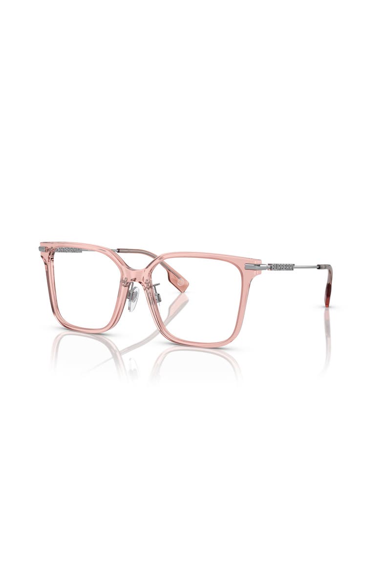 Burberry 54mm Square optical glasses, Main, color, Pink