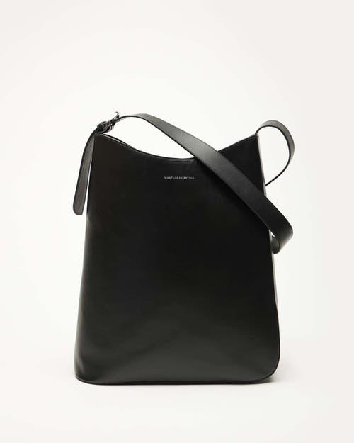 WANT LES ESSENTIELS DE LA VIE WANT LES ESSENTIELS ARCH XL SMOOTH LEATHER SHOULDER BAG
