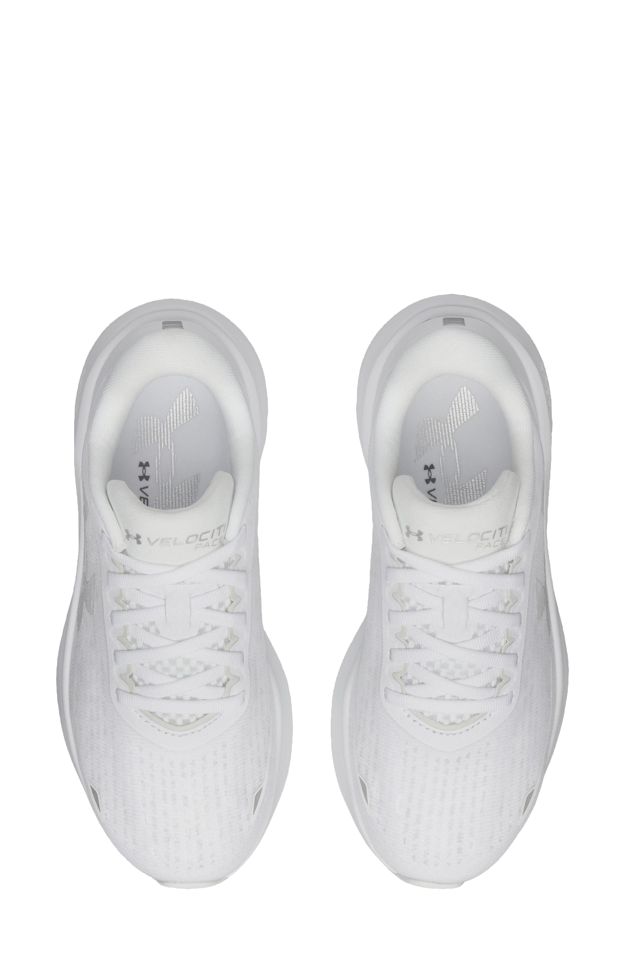 UA Velociti Pace Running Shoe, Alternate, color, WHITE / WHITE / WHITE