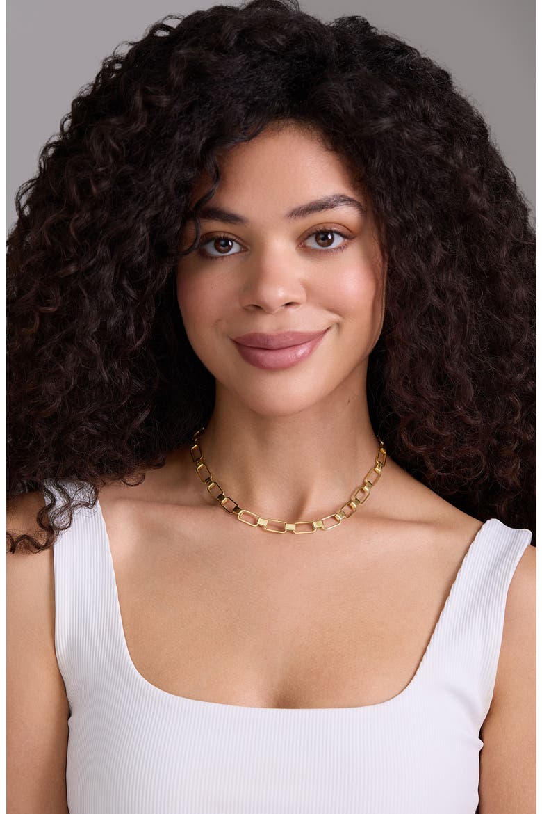 14K Gold Link Chain Necklace, Alternate, color, 14K YELLOW GOLD