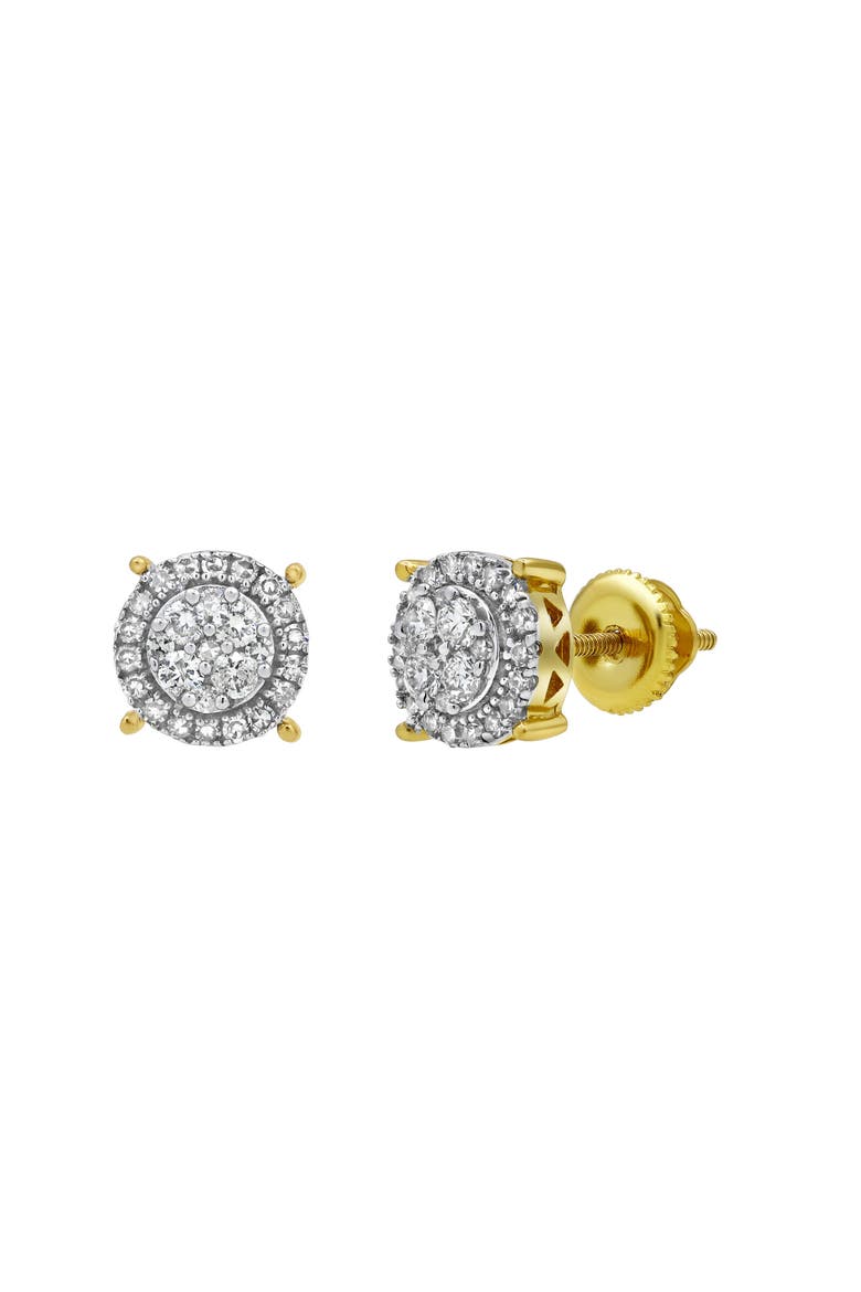 Dreamcatcher Deluxe 14K Yellow Gold Diamond Stud Earrings - 0.33ct., Main, color, 14K Yellow Gold