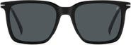 David Beckham Eyewear 53mm Rectangular Sunglasses