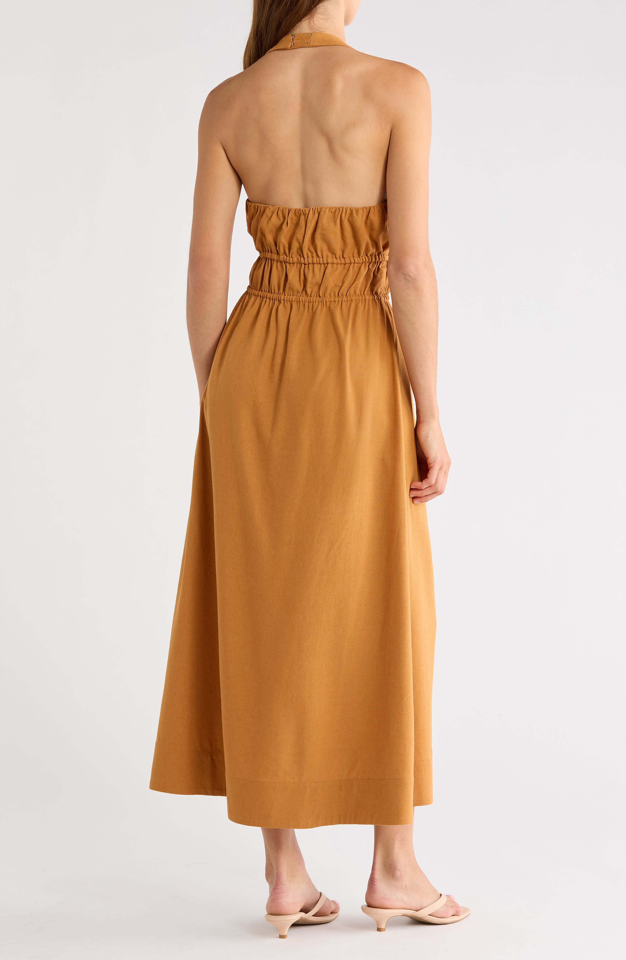 Alysha Halter Midi Dress - image 2