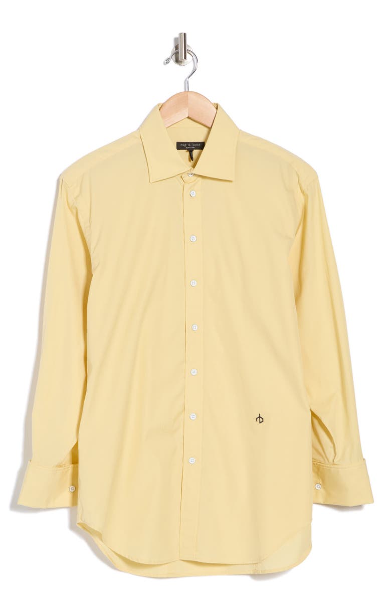 rag & bone Diana Cotton Poplin Button-Up Shirt, Alternate, color,