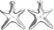 UNODE50 Medium Silver-tone Star Earrings