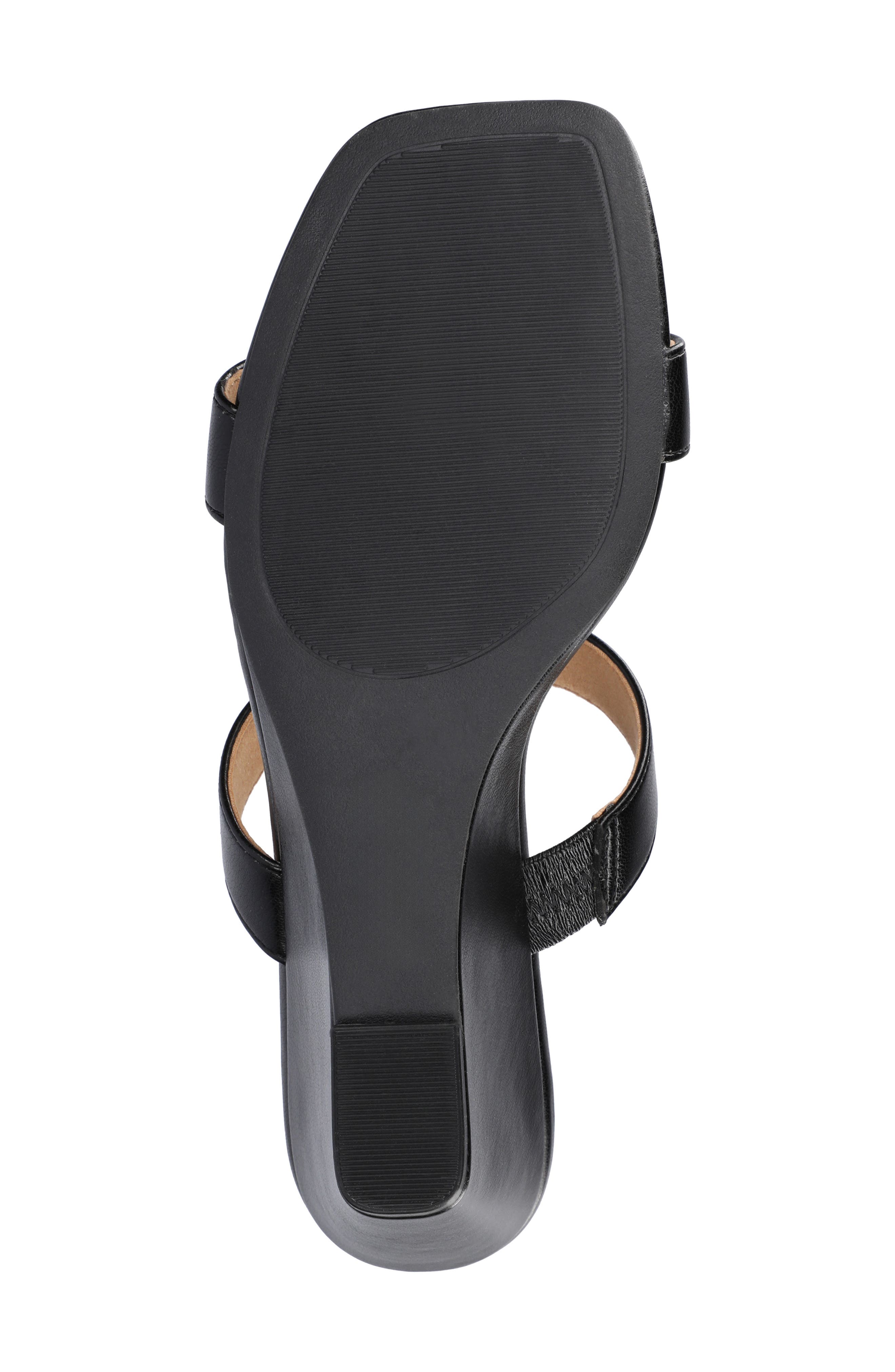 Journee Collection Clodie T-Strap Wedge Sandal, Alternate, color, 