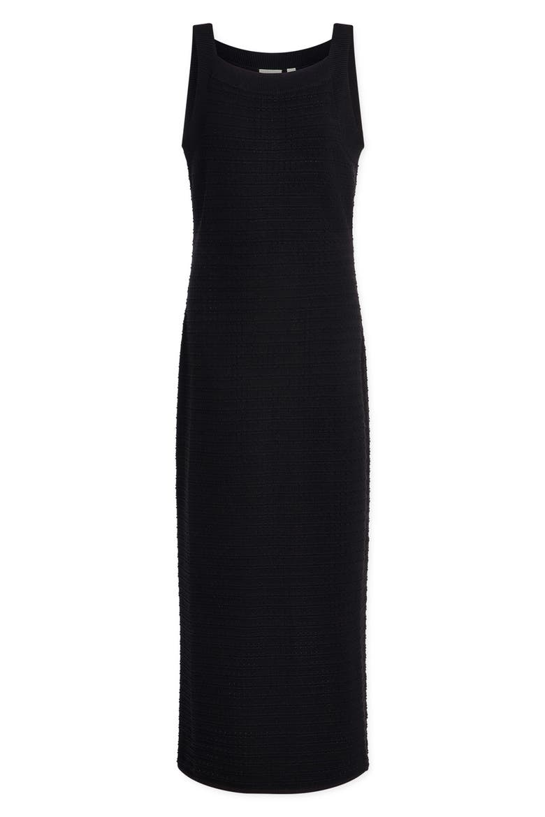 Cusack Cotton Knit Dress, Alternate, color, BLACK