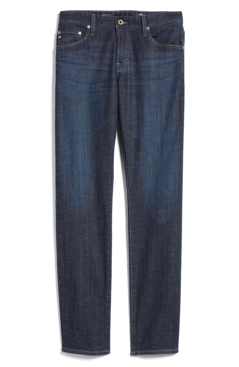 AG Graduate Slim Straight Leg Jeans, Alternate, color, 