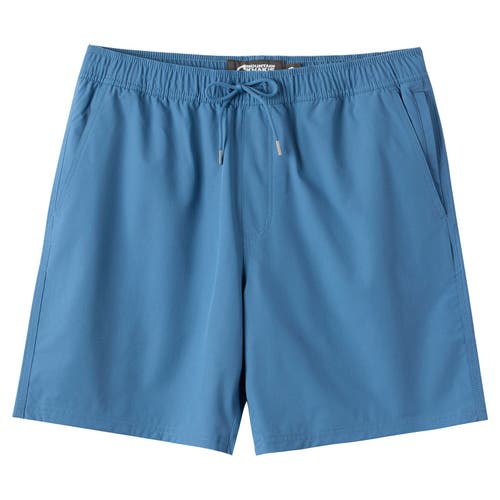 Mountain Khakis Stretch Poplin Deck Short In Blue