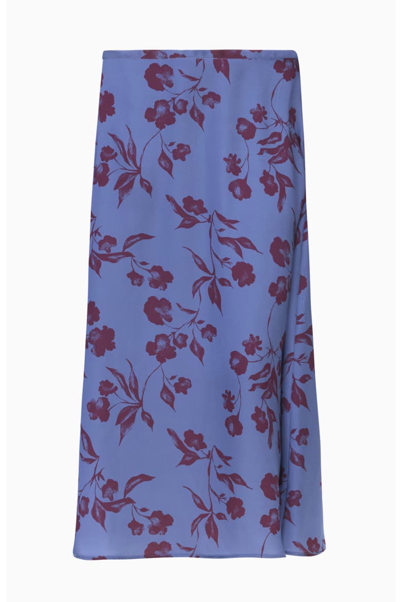 Vivian Circle Skirt, Alternate, color, Cornflower/Plum Multi