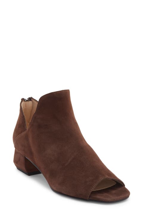 Vonn Open Toe Ankle Boot (Women)