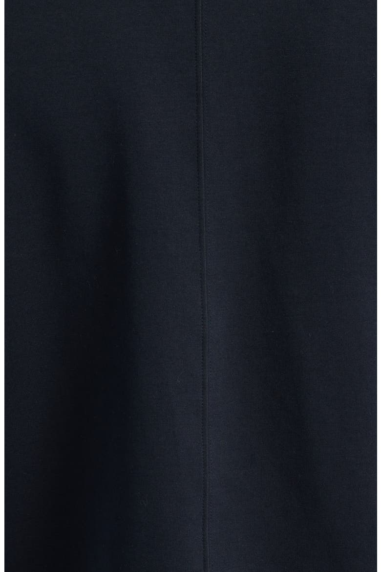 Zip Front Mock Neck Sweatshirt, Alternate, color, VERY DARK NAVY