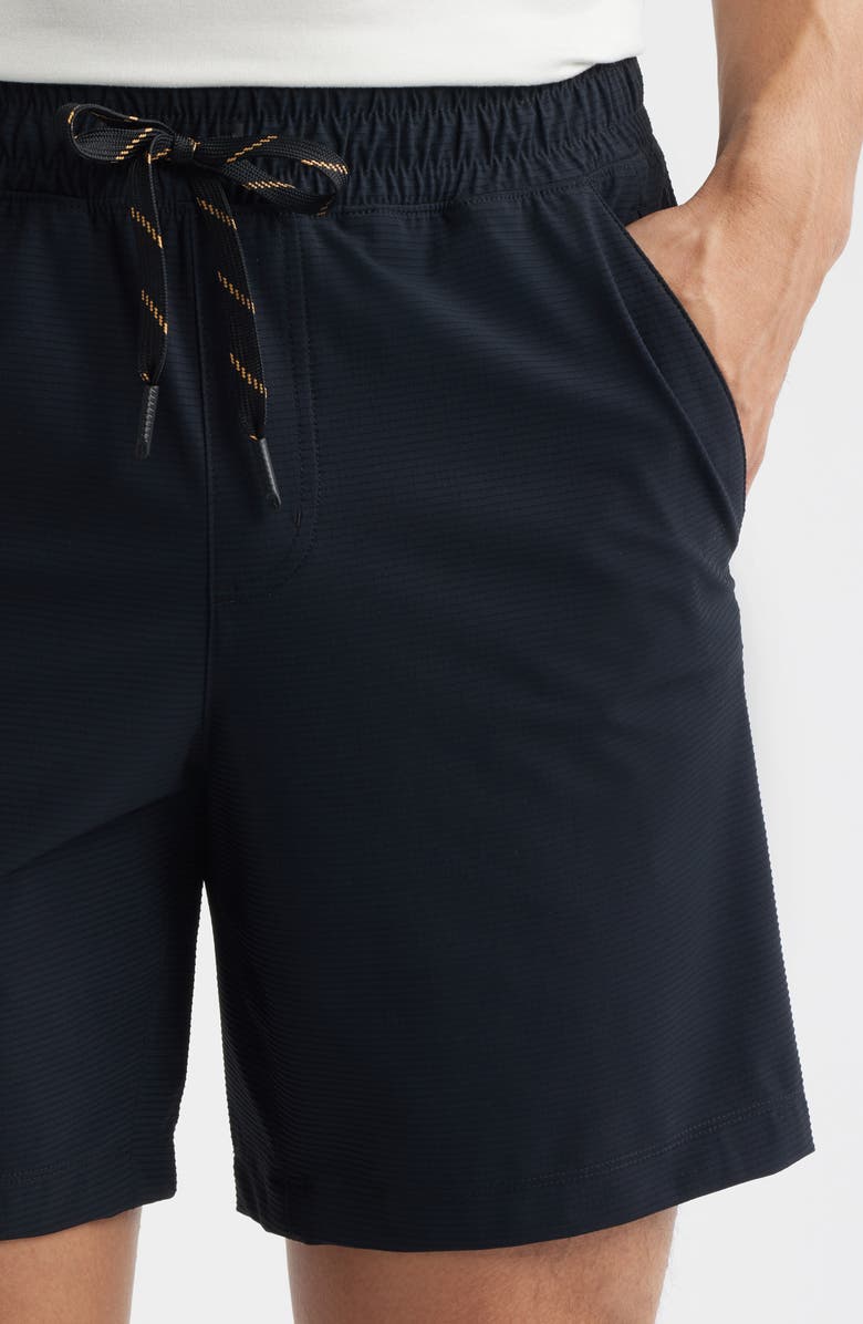 Rhone Pursuit 7-Inch Unlined Training Shorts, Alternate, color, Pure Black