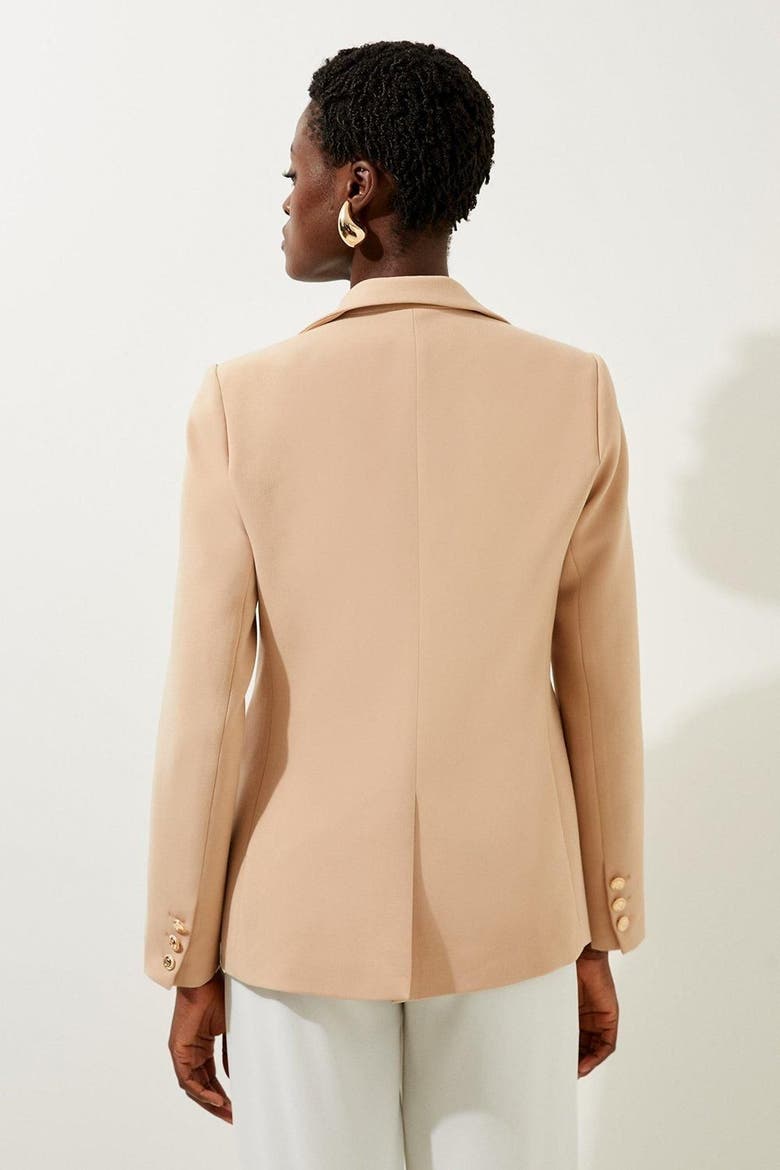 Tailored Single Breasted Blazer, Alternate, color, Camel