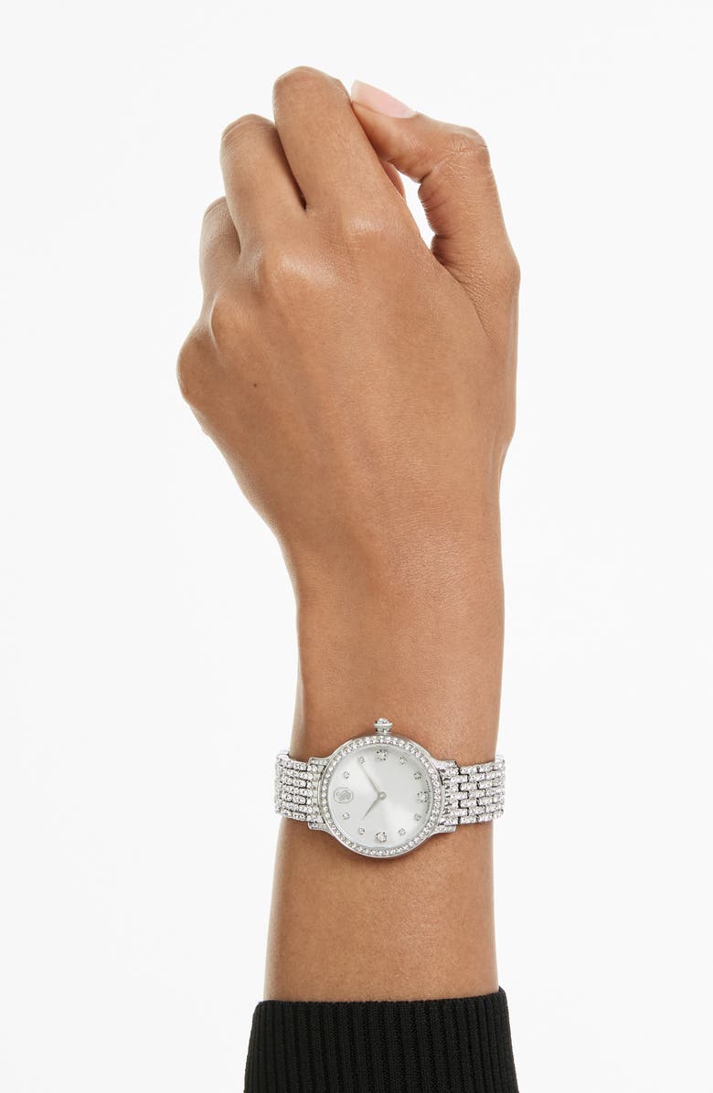 Swarovski Imber Bracelet Watch, 31mm, Alternate, color, 